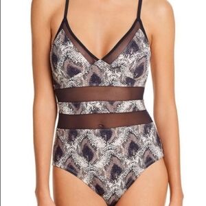 Women's Snakeskin Print Swimsuit